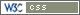 Valid CSS 2.1 logo, 18. jan. 2008